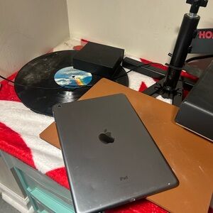 Old Apple iPad in Sleek Dark Gray